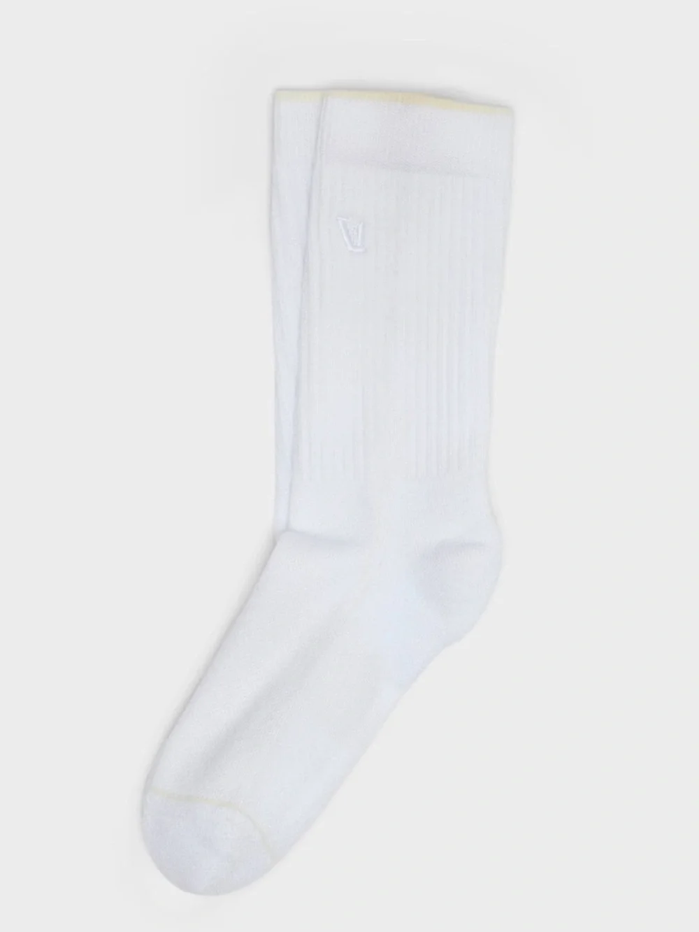 NWT Vuori V1 Crew Socks 2.0 White Size Small &‎ Medium